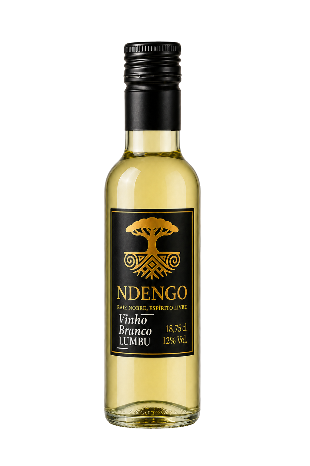 Ndengo Lumbu Branco Mini Frente